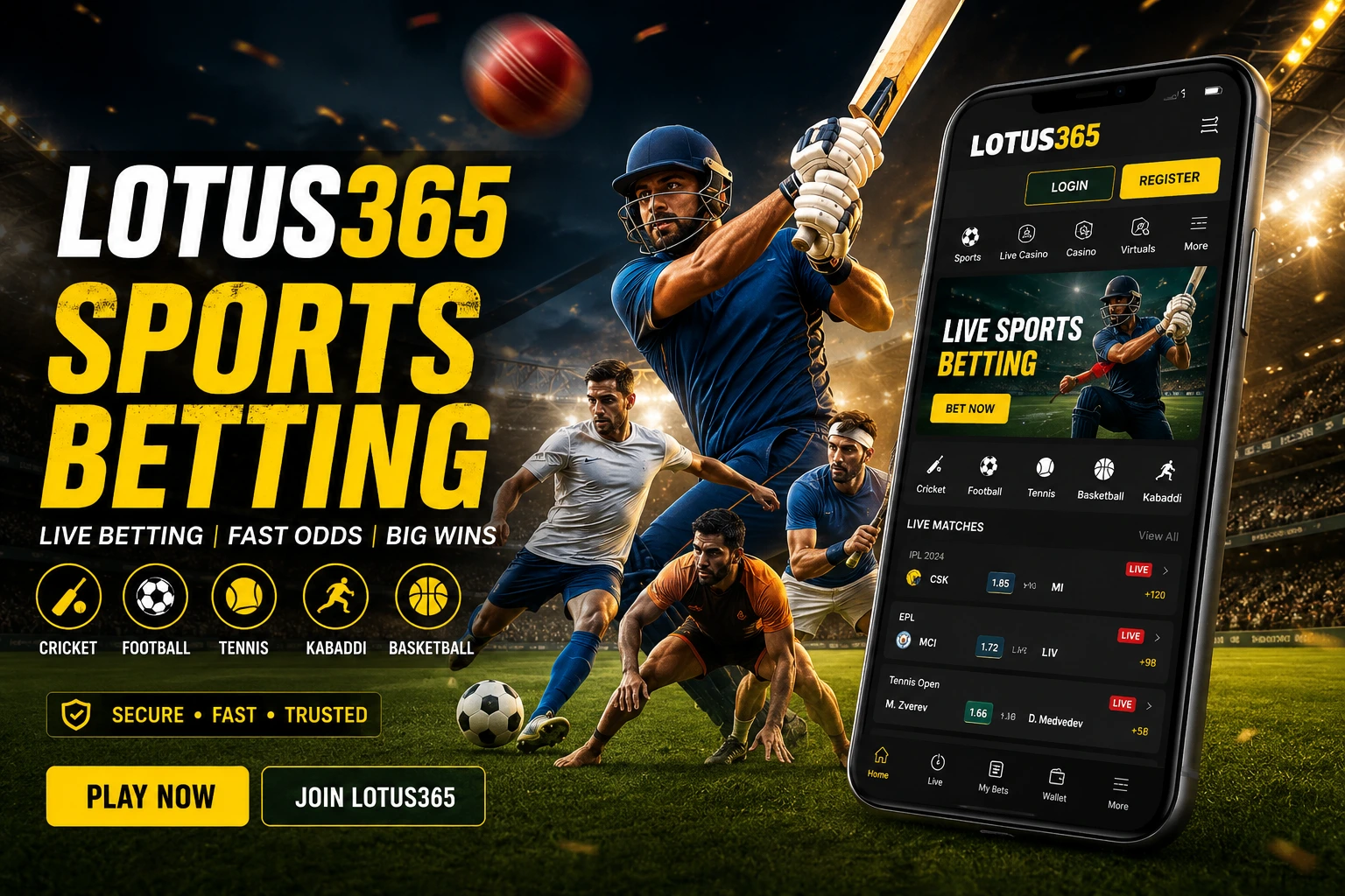 Lotus365 Sports Betting